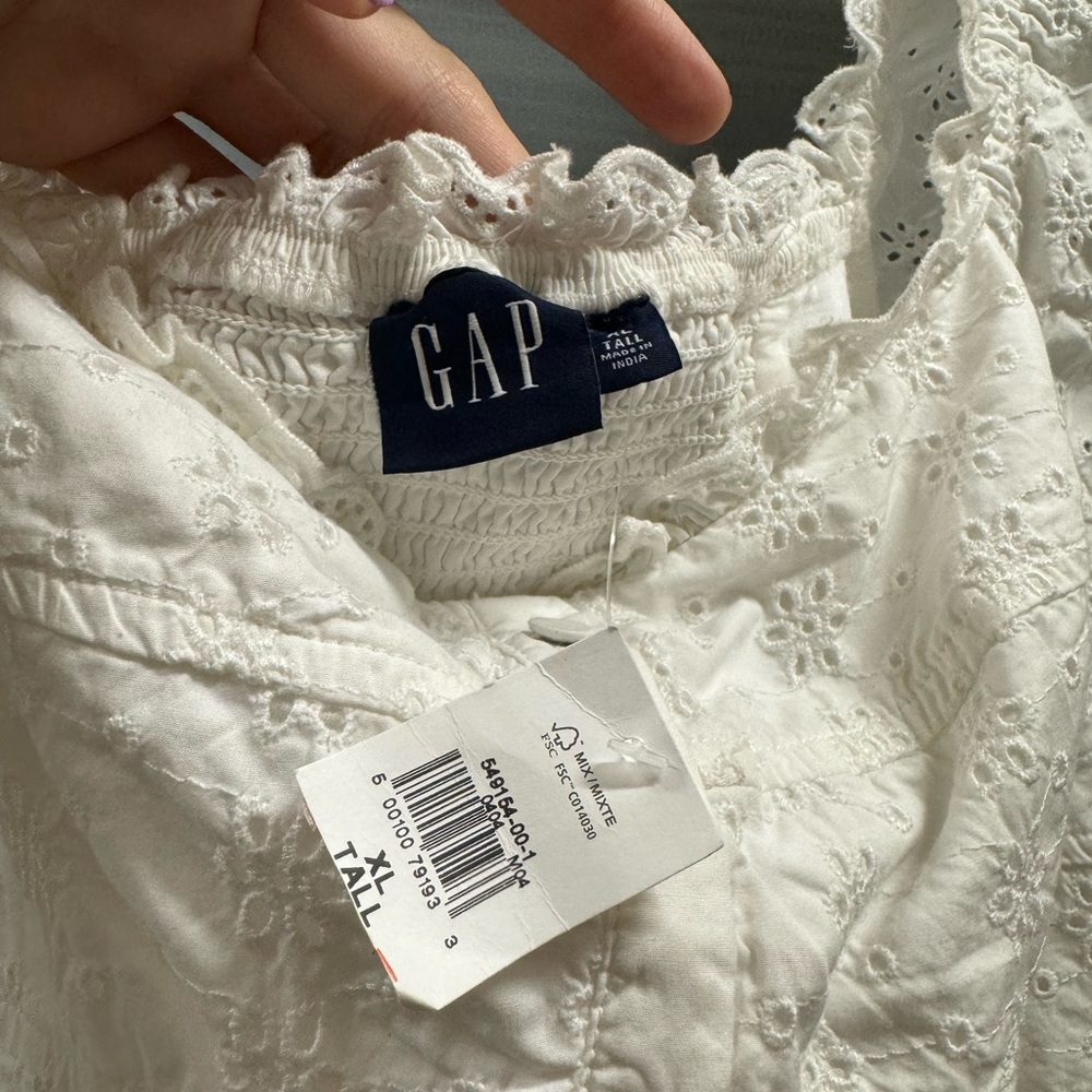 NWT Gap White Lace Dress